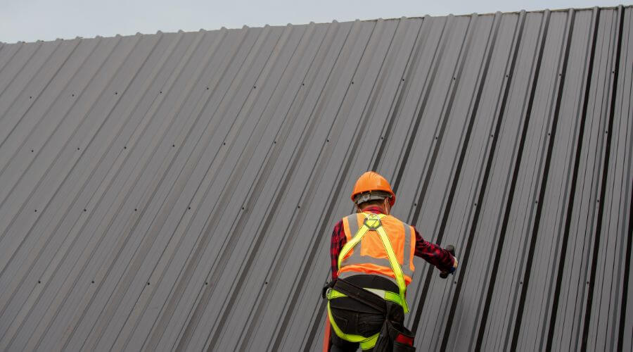 Professional metal roof installation services in Fairfield, IA